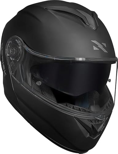 Capacete Norisk Force 2 Articulado Monocolor - Preto Fosco 60/L