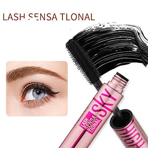 Sky High Mascara Black Volume And Length Sensational Serum Infused Lash Primer For Mascara, Lengthening, Thickening, Tinted And Washable Formula, Soft Black 1 #TOP5