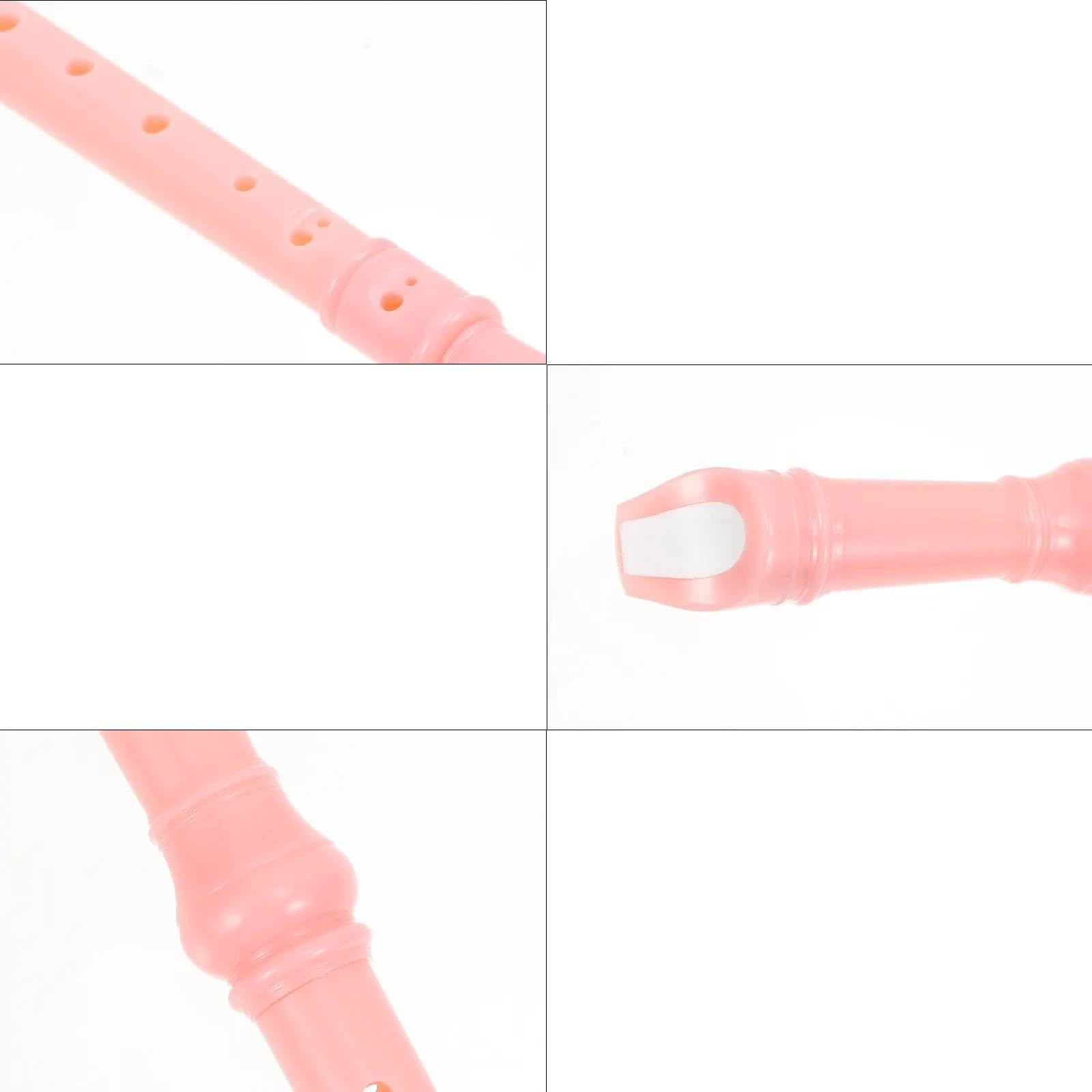 Flauto Dolce Professionale Set Flauto Dolce Soprano A 8 Fori Rosa (dal Design Squisito)