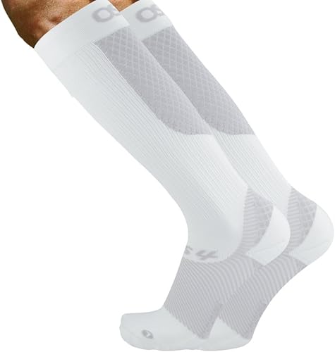 OrthoSleeve Calcetines de compresión 20-30mmHg con soporte para fascitis plantar
