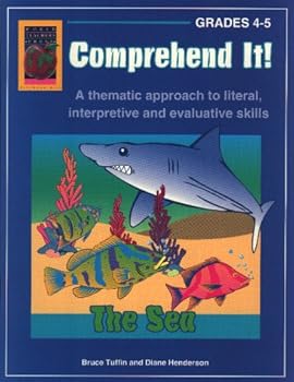 Paperback Comprehend It! The Sea, Grades 4-5 Book