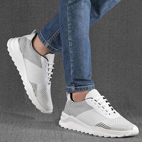 Image of Centrino Casual Shoe for Men | Cushioned Insole Provide Comfort| Stylish Sneaker Shoe | Lace-Up Design | Perfect for Casual Outfits for Boys & Men (6826)