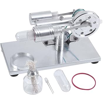 Amazon | スターリングエンジンモデル熱風スターリングエンジン