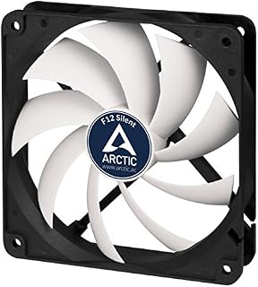 ARCTIC F12 Silent - 120 mm Case Fan, Extra quiet motor, Computer, Almost