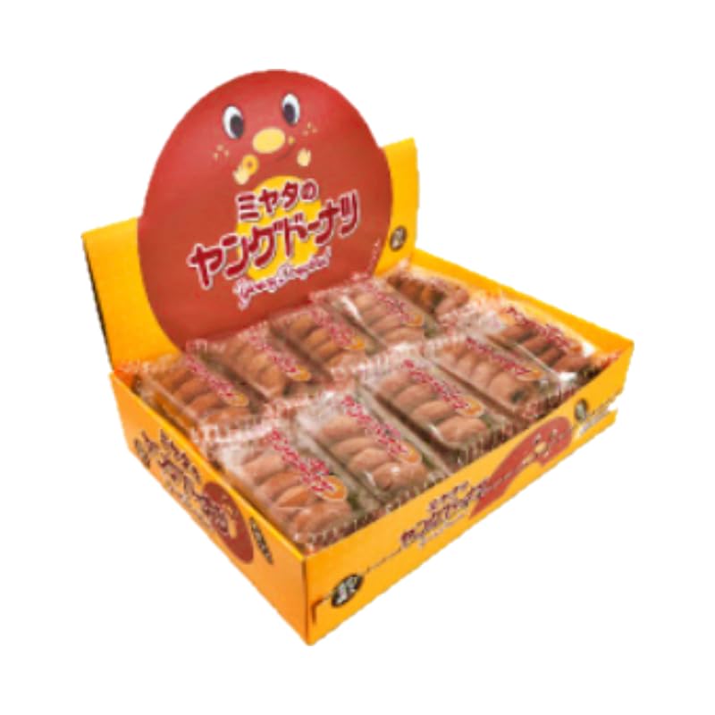Amazon.co.jp: ミヤタ ヤングドーナツ 20袋（1袋4個入り） : 食品