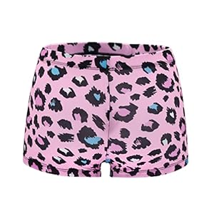 Rosdeer Glänzende Tanz-Shorts Pink 13-14 Jahre