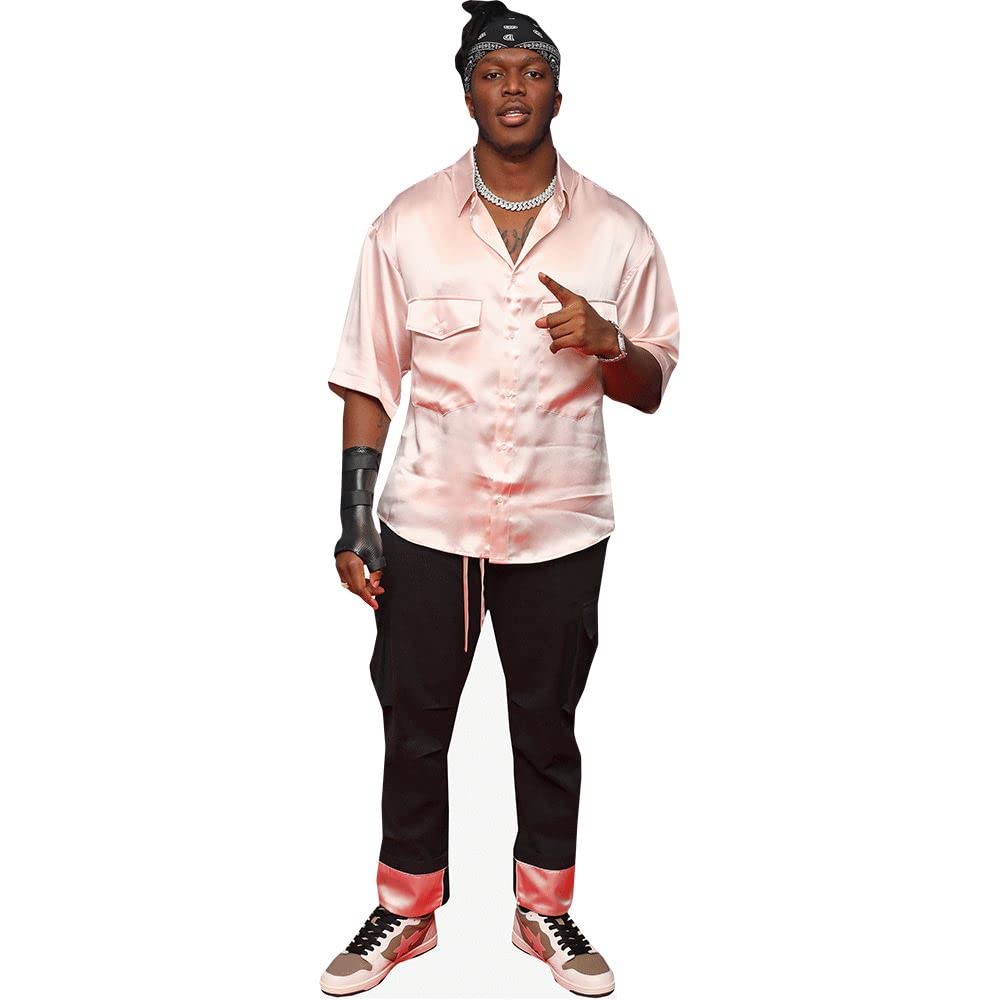 Celebrity Cutouts Life Size Cutout Ksi (Pink Top)