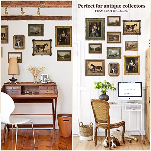 97 Decor Victorian Antique Decor - Vintage Antique Poster, Victorian Wall Decor, Renaissance Wall Art Prints, Rustic Oil Paintings Pictures, Moody Maximalist Decor For Home Bedroom (8X10 Unframed) #TOP3