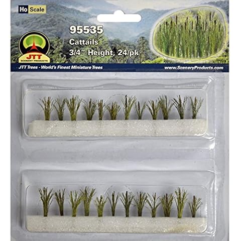 JTT Scenery Products Gardening Plants Cattails HO Scale Hobby Train Sceneries Cover