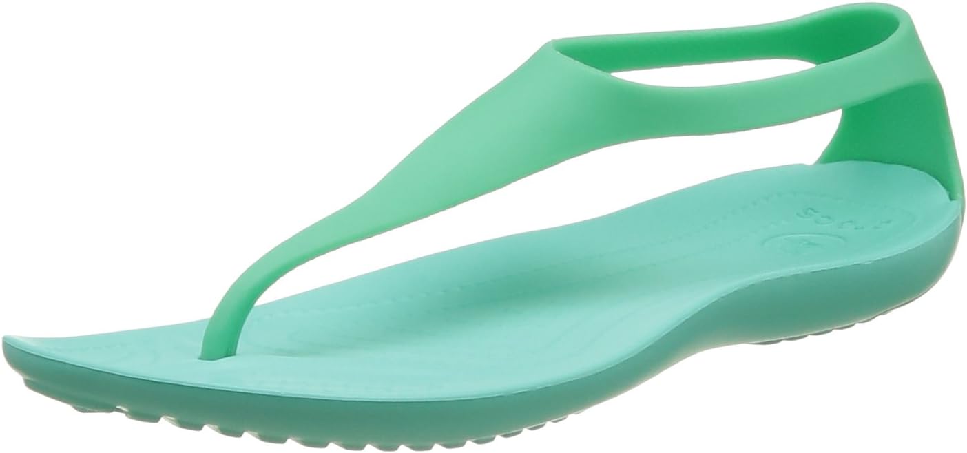 Crocs Women's Sexi Flip-Flop, Island Green/Island Green, 8 M