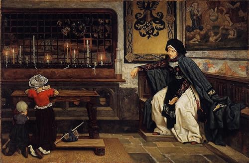 Peintures Marguerite à l'église de Jacques pour habiller un mur vide 60x90