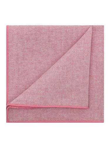 Image of Mantieqingway Cotton Handkerchiefs for Men Solid Color Pocket Square for Suit Formal Wedding Church