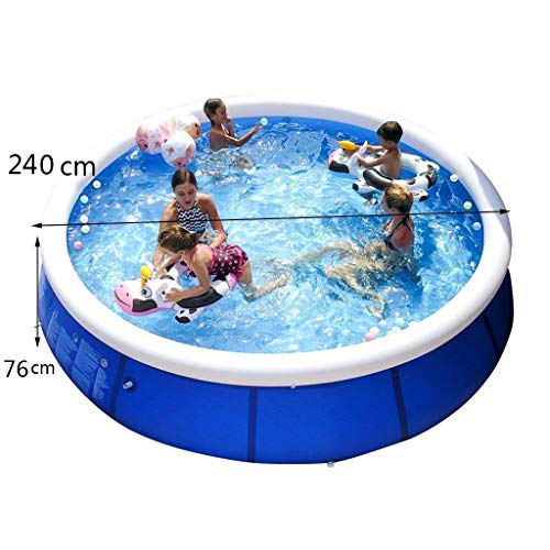 SHWYSHOP Badewannen Badewanne Großes Familienschwimmbad Strandschwimmbad im Freien Pumpe verdicktes Schwimmbecken Zu… – Bild 8