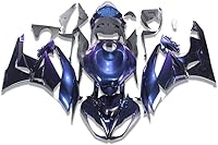 Vista 10 de Carenado negro brillante para Kawasaki Ninja 2009-2012 ZX6R 636 ZX-6R inyección ABS plásticos posventa carrocería 2010 2011 09 10 11 12