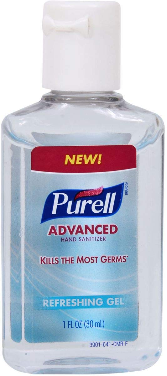 Advanced Hand Sanitizer Refreshing Gel Flip Top Cap, 30ml