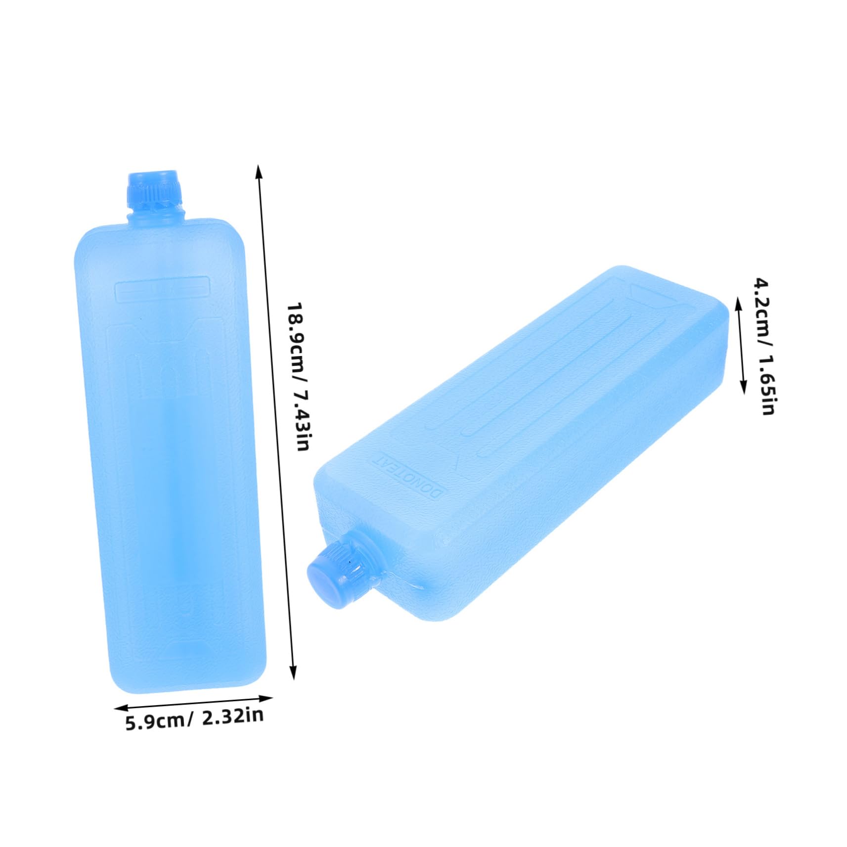 Happyyami 6pcs Reusable Ice Packs for Lunch Boxes Compact Freezer Packs for Coolers for Outdoor Camping Insulation and Temperature Control Easy to