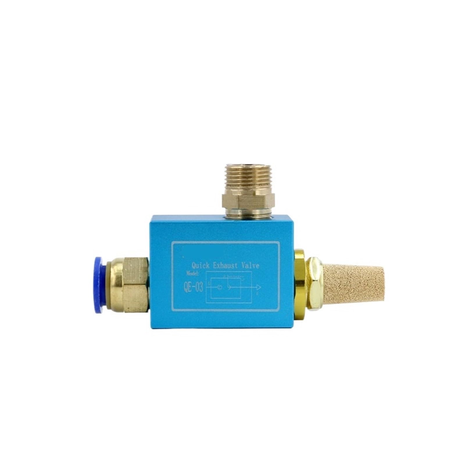 Valve d'échappement pneumatique QE-03 pour stopper les lenteurs