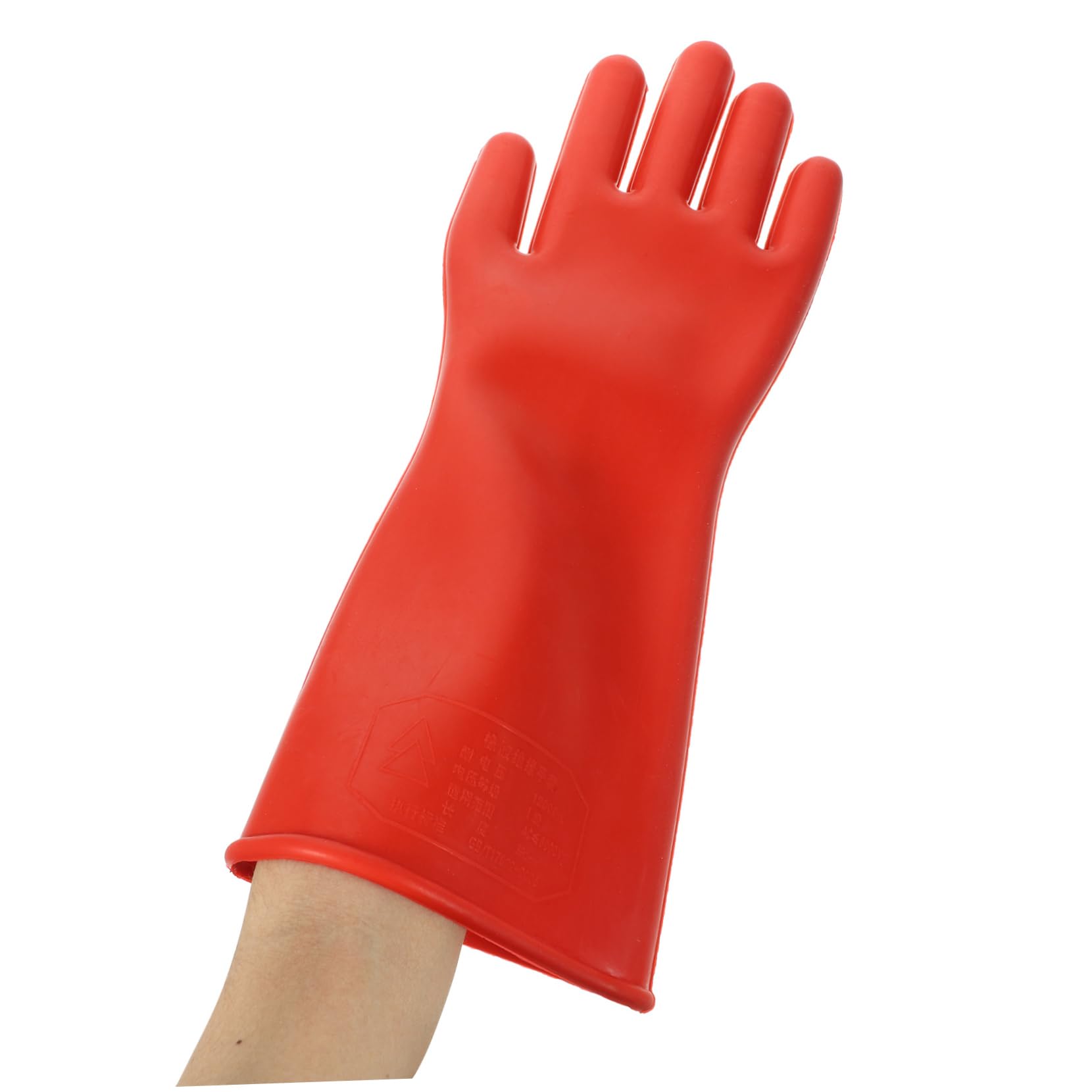 Veemoon Guantes Aislantes de Goma para Electricistas Guantes de Trabajo Eléctrico de Voltaje para Protección Instalaciones Eléctricas