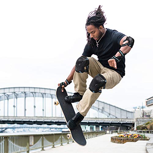 1 Conjunto Joelheiras De Skate Terno Para Meninos Cotoveleiras Para Crianças Protetor De Cotovelo Pa