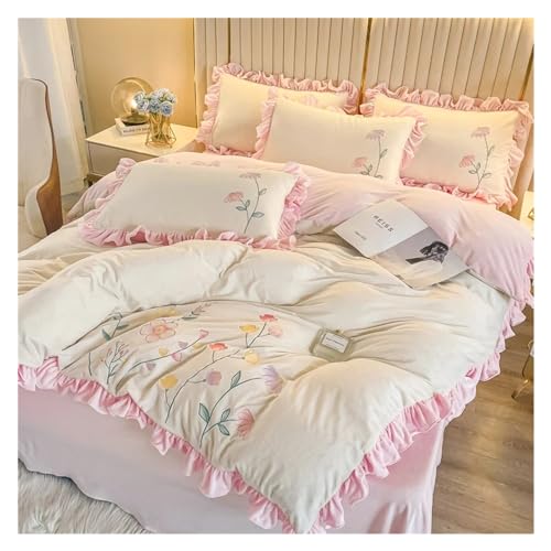 Couvre-lit en velours de cristal pour lit douillet de princesse - 6
