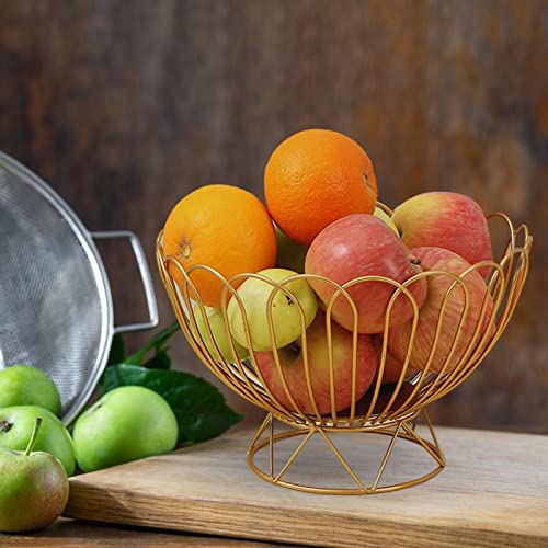 Bandeja para frutas de diseño calado con acabado elegante para centros de mesa modernos 6