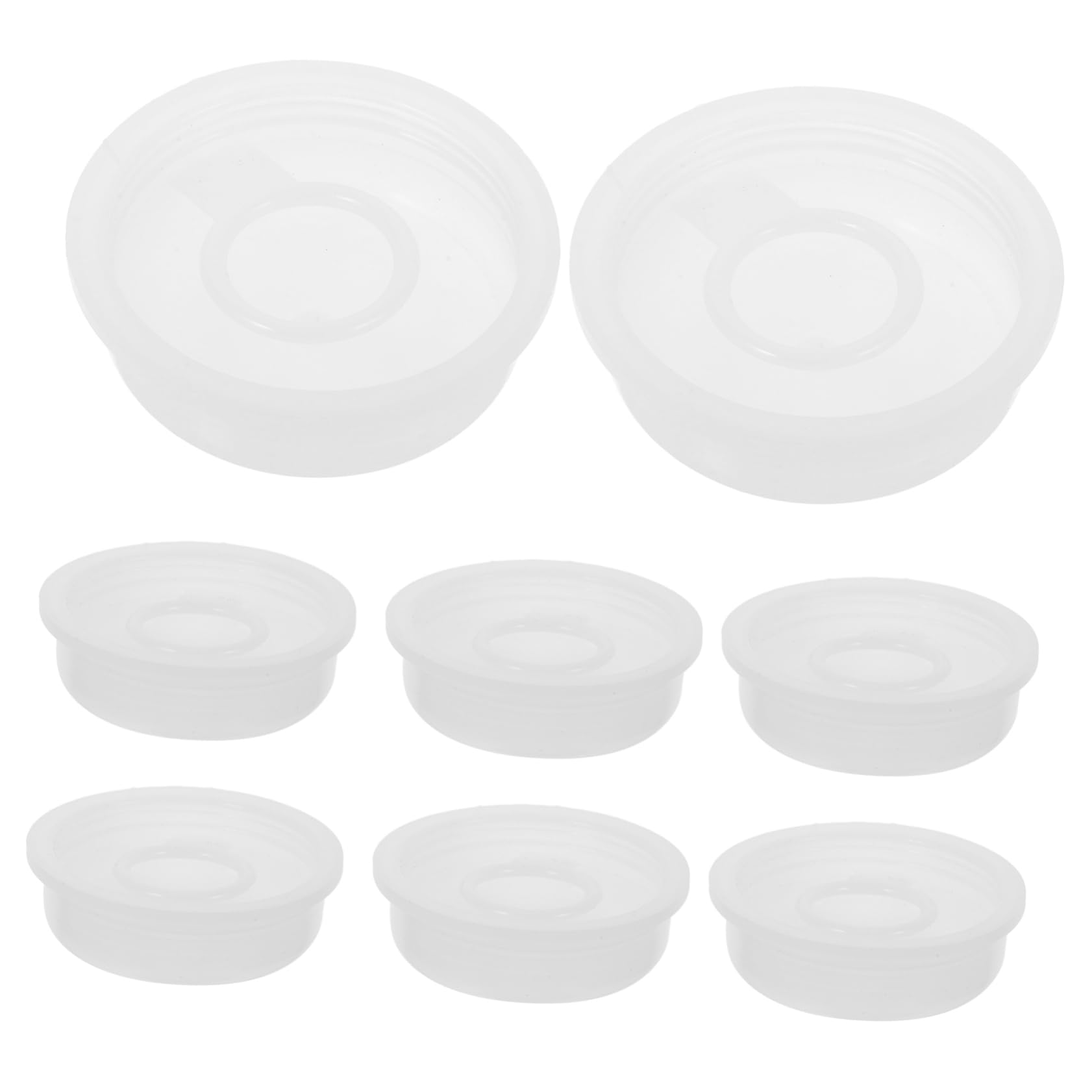 Yardenfun 10Pcs Food Grade Plastic Buckets with Screw Seal Lids Leak Storage for Paint Chemicals and Pet Food and Airtight Design