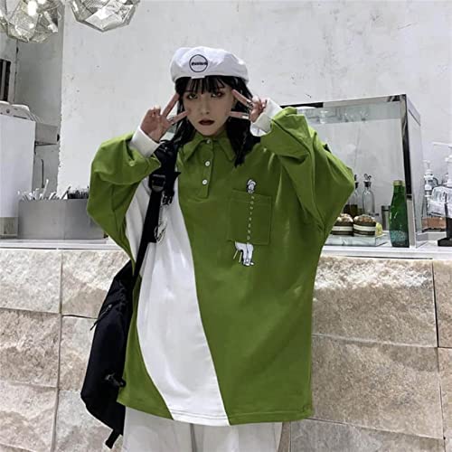 Yujun T-Shirt Hommes Et Femmes Nouveau Rétro High Street Dark School Étudiants Secondaire Amine Impression Hip Hop Manches Longues Harajuku Cover