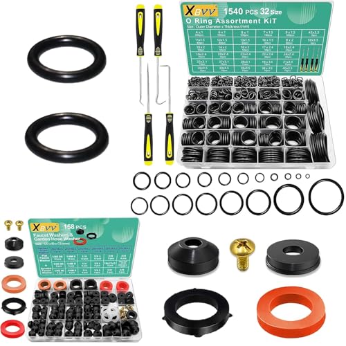 Joint torique pour robinet et tuyau d'arrosage : le kit XBVV indispensable pour la maison