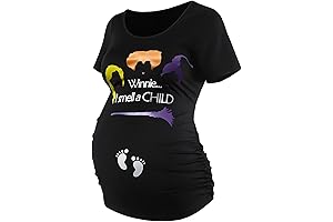 GINKANA Halloween Maternity Tops: Stylish and Comfortable Pregnancy Blouses