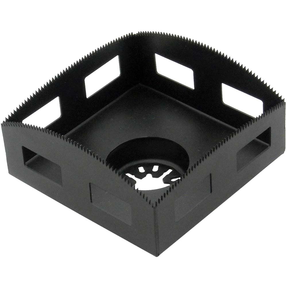 Trade Series 75mm Single Box Cutter, Socket Box Cutter Suitable for Most Multi-Tools, Universal Open-Back