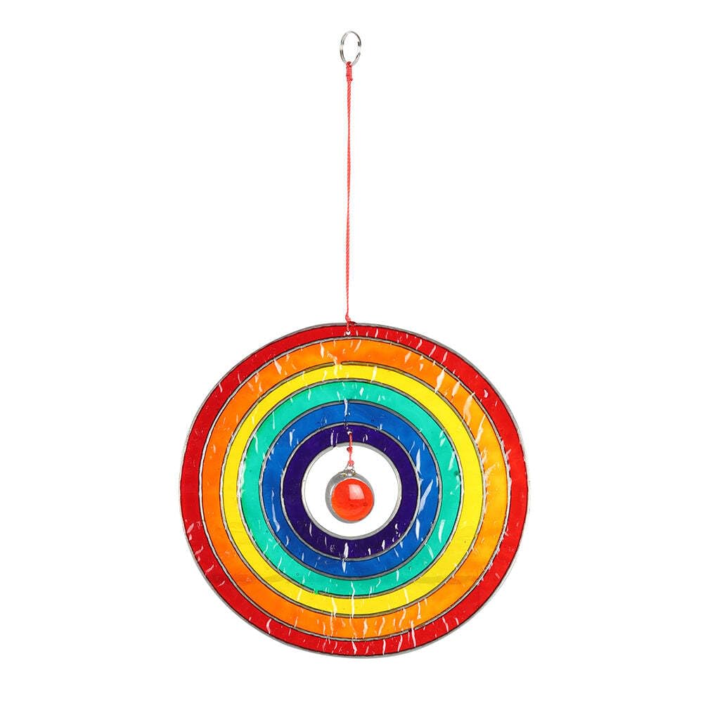 Sun Catcher Full Circle Rainbow Sun Catcher With Pendant Home Gift Garden