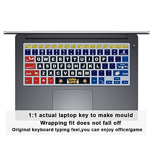 Protector de teclado de silicona para Dell 14 5481 5482 5485 5491 y más miniatura 2