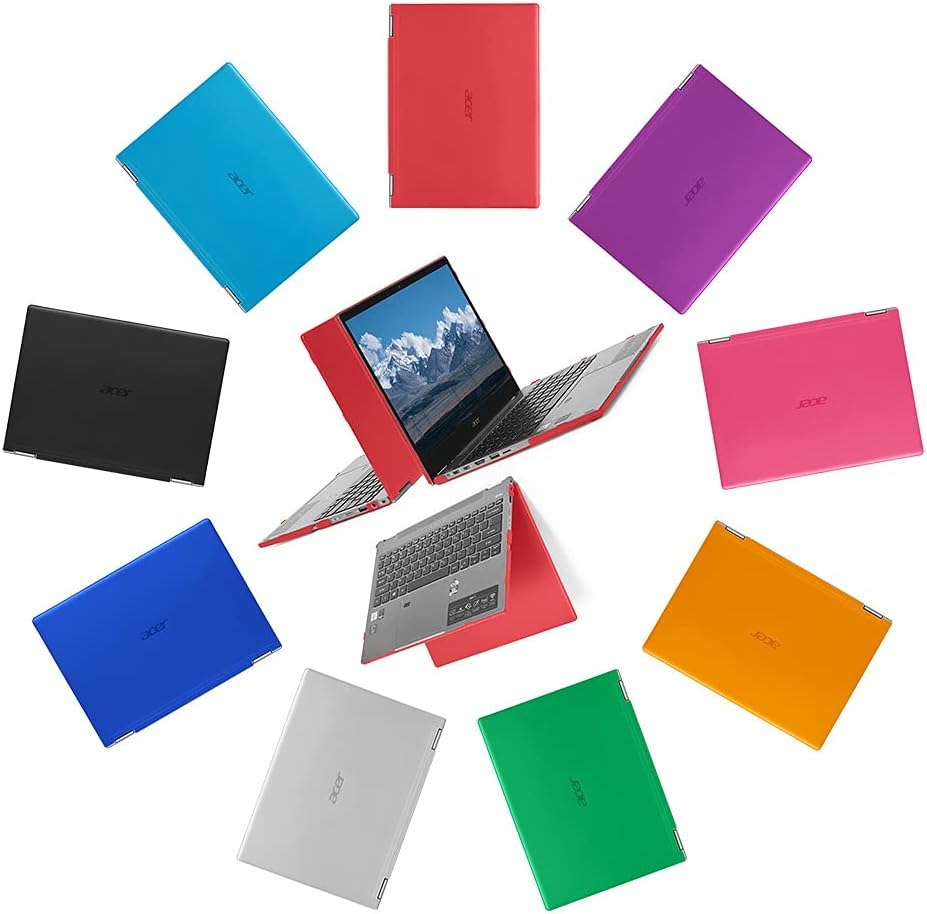 mCover Case Compatible for 2020~2022 13.5" Acer Spin 5 SP513-54N / SP513-55N Series Windows Convertible Laptop Only (NOT Fitting Any Other Acer Models) – Pink
