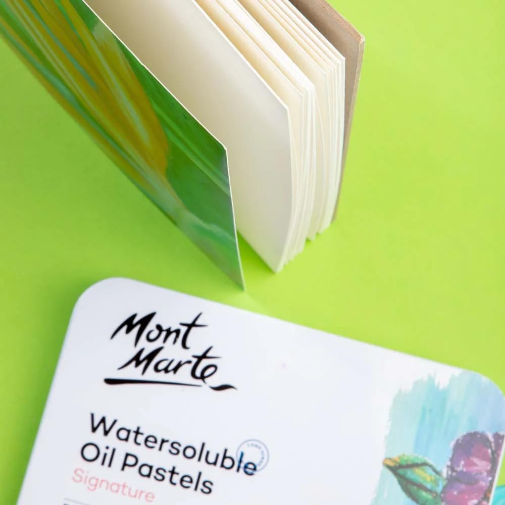 Mont Marte Oil Pastel Pad 200gsm 20 Sheets (A4) 3