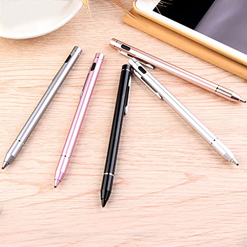 Stylet capacitif actif USB argenté de haute précision pour tablette graphique