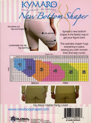 Kymaro New Bottom Shaper - XL Nude Bottom