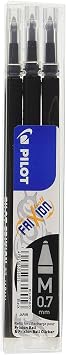 Pilot Frixion Ball Kalem Yedeği 0.7 Siyah 3 lü BLS