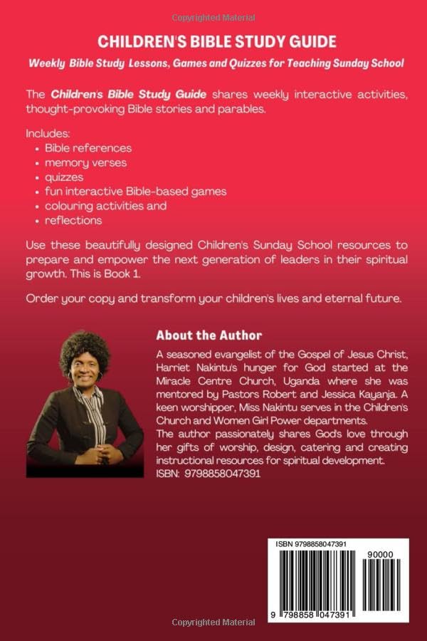 Children's Bible Study Guide: Weekly Bible Study Lessons, Games and Quizzes for Teaching Sunday School - Image 2