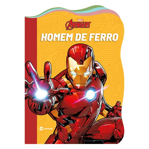 LIVRO RECORTADO MARVEL HOMEM DE FERRO