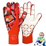 JINGAN Gants de Gardien | Gants de Football | Les Gants de Gardien pour Adultes épais, Respirants et Hautes Performances, avec Prise Forte, offrent Une Superbe Protection pour prévenir Les blessures