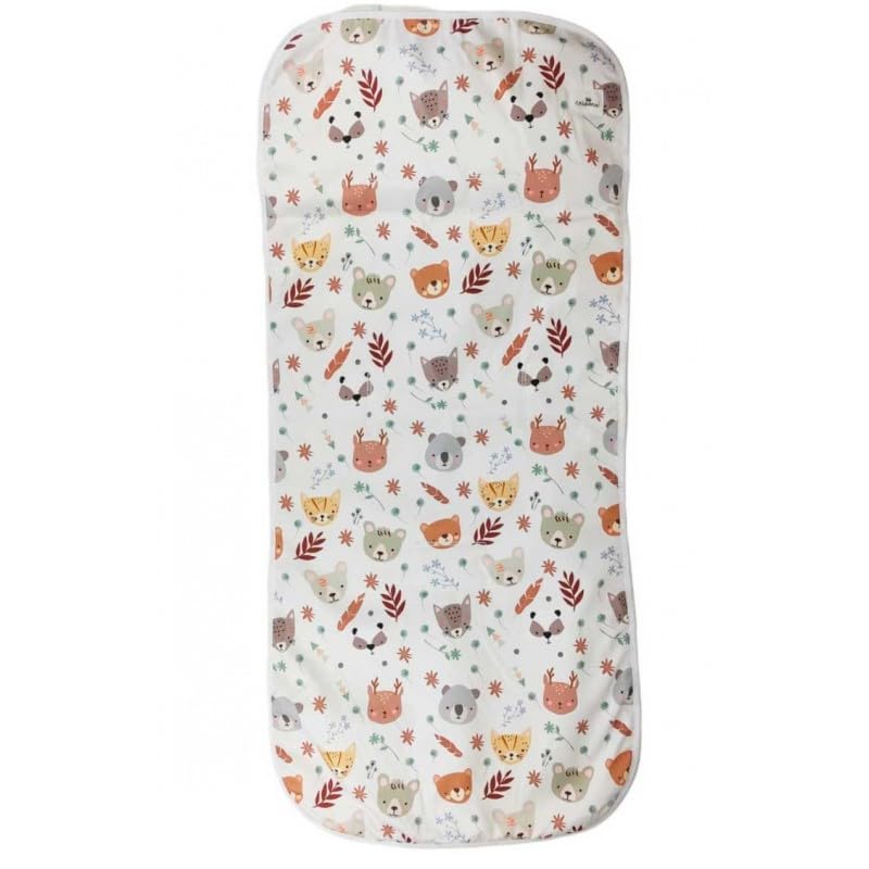 Colchoneta Universal Transpirable para Silla de Paseo – Compatible  Bugabo   Jané, Inglesina, Easywalker, Kinderkraft, UPPAbaby – Funda de Verano para Carrito de Bebé (Arneses no, Animal del bosque)