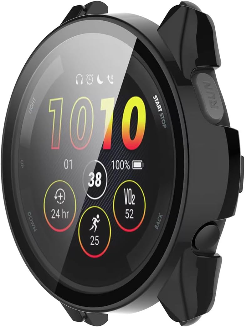 Capa case com película para Garmin Forerunner 265 – Testado 30 dias