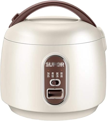 XUANX Olla de arroz de 1,6 litros, mini olla de arroz mecánica multifunción para 2-3 personas o sopa se puede utilizar en el dormitorio de la