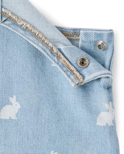 Image of The Children's Place Baby Girls' And Toddler Short Sleeve Shirt and Skirtall 2 Piece Outfit