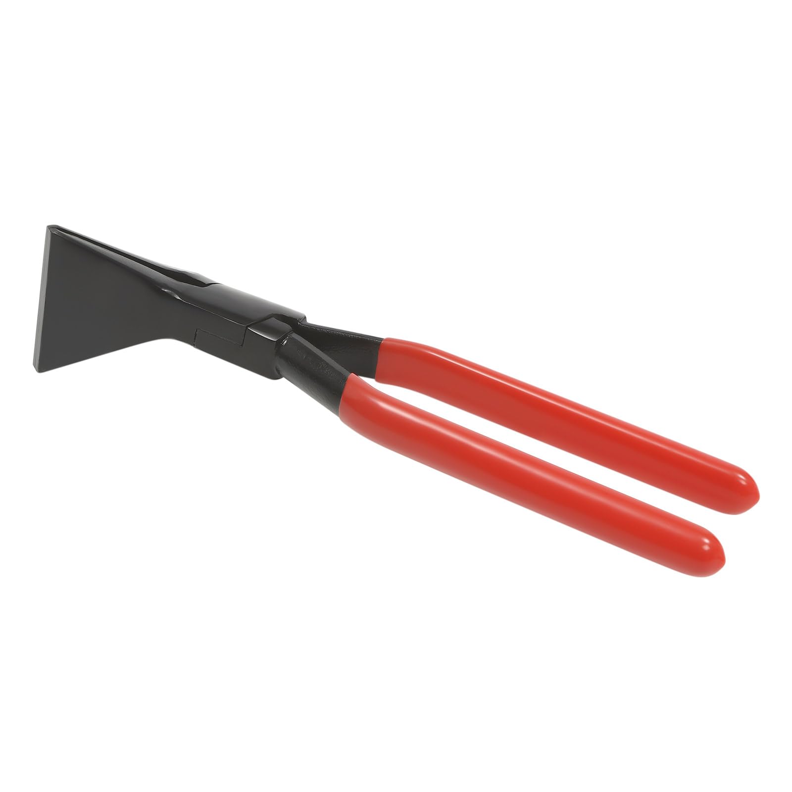Set di 3 utensili in lamiera, set di pinze per piegatura e appiattire di lamiera, diritte, 45° e 90°, colore: rosso
