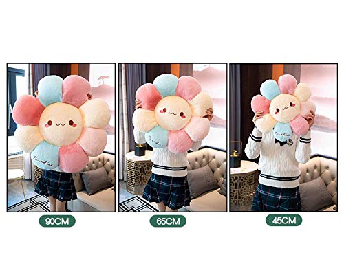 Sorriso Carino Cuscino Fiore Arcobaleno Girasole