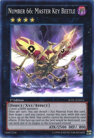 Amazon.com: YU-GI-OH! - Number 66: Master Key Beetle (JOTL