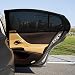 Car Window Shade, Universal Sun Shade for Car Window, Mesh Car Side Window Shades for Baby, UV Privacy Protection SUV Car Mosquito Net for Kids, Driver, Passengers, Fit Most of Vehicle - 2 Pack