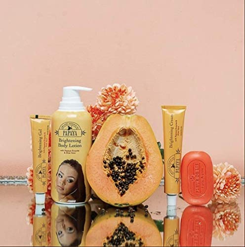 Omic Organic Extract Of Papaya Body Lotion 400Ml, Formulated To Noursh And Moisturise Skin, With Kojic Acid And Papaya #TOP6