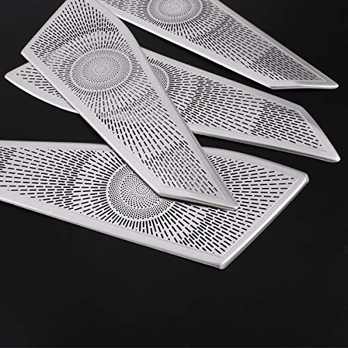 Cheya Aluminum Alloy Car Styling Inner Door Speaker Cover Trim Sticker For Bmw X5 G05 2019 X7 G07 2019 2020 Auto Accessories #TOP5